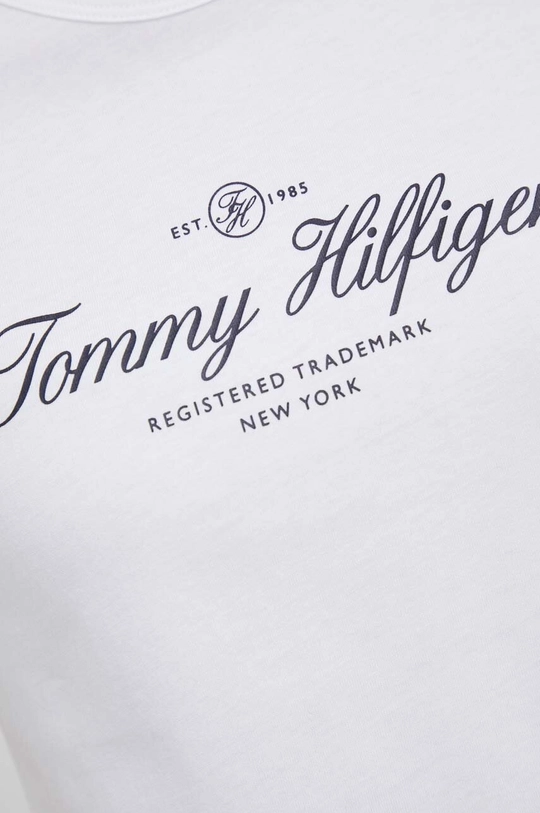 Βαμβακερό μπλουζάκι Tommy Hilfiger Γυναικεία