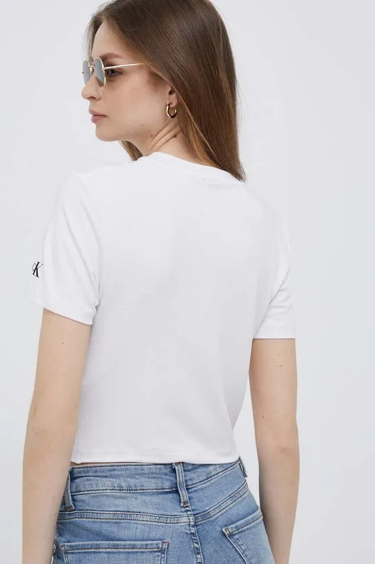 Calvin Klein Jeans t-shirt 69 % Modal, 27 % Poliester, 4 % Elastan