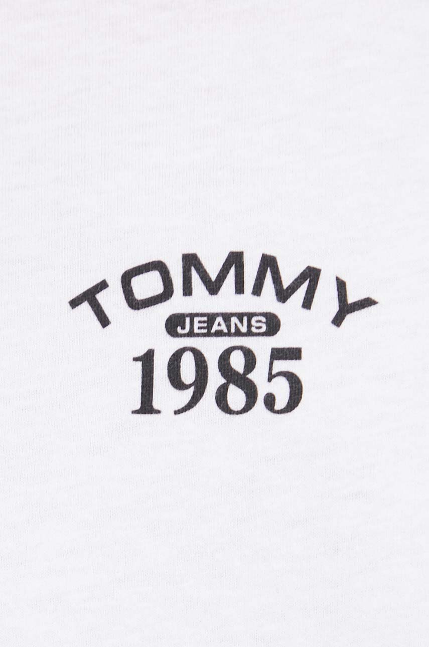 Футболка Tommy Jeans жіноча колір білий | ANSWEAR.ua