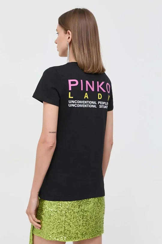 Βαμβακερό μπλουζάκι Pinko  100% Βαμβάκι