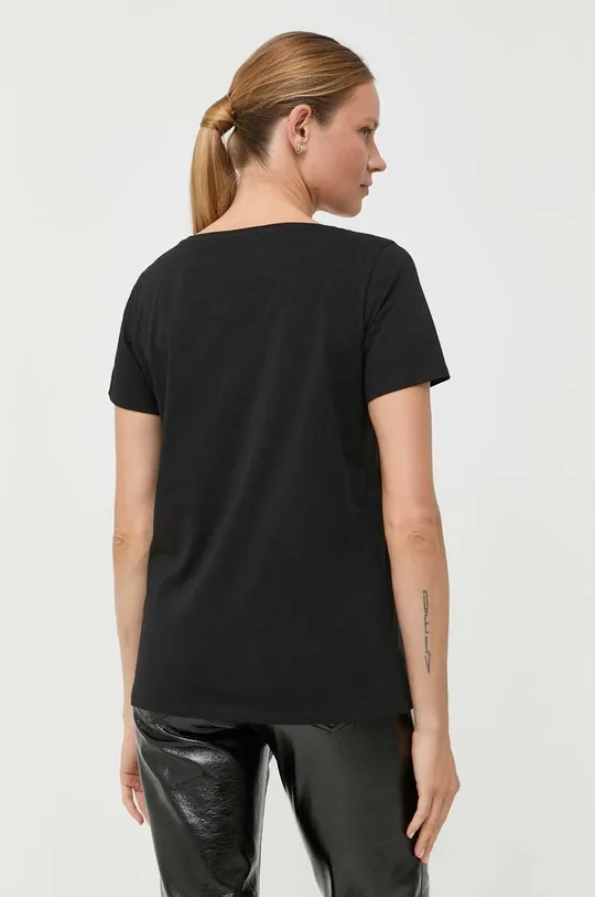 Patrizia Pepe t-shirt bawełniany Materiał zasadniczy: 100 % Bawełna organiczna, Aplikacja: 100 % Szkło