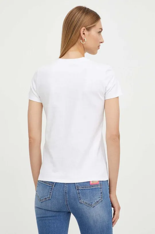 Βαμβακερό μπλουζάκι Elisabetta Franchi Κύριο υλικό: 100% Βαμβάκι Προσθήκη: 90% Πολυεστέρας, 10% Σπαντέξ