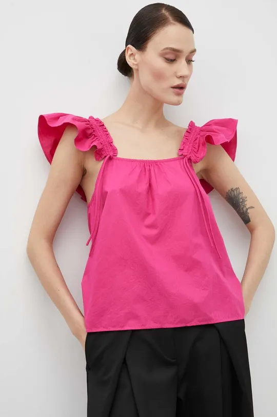 rosa 2NDDAY top in cotone Donna