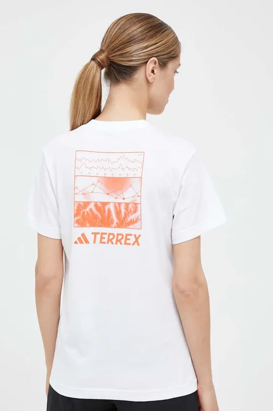 Majica kratkih rukava adidas TERREX Graphic Altitude  Temeljni materijal: 100% BCI pamuk Drugi materijali: 95% Pamuk, 5% Elastan