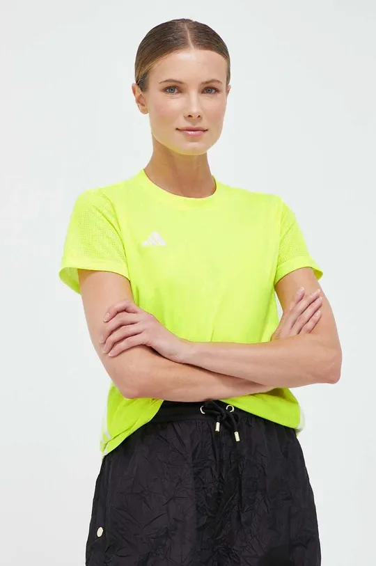 żółty adidas Performance t-shirt treningowy Tabela 23