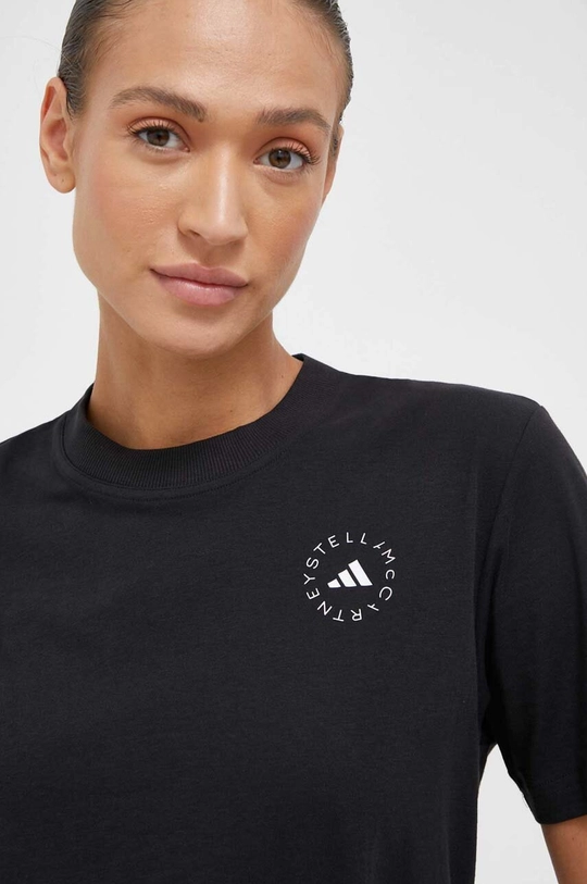 czarny adidas by Stella McCartney t-shirt