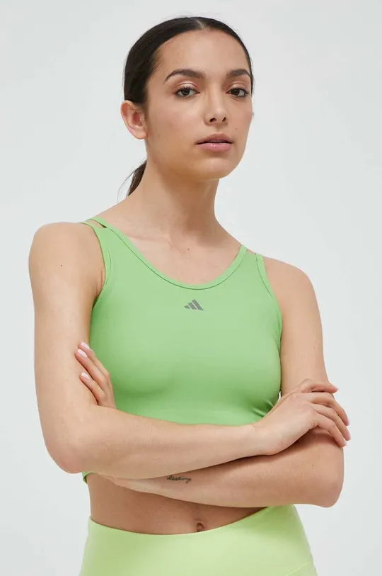 зелений Топ для тренувань adidas Performance HIIT Жіночий