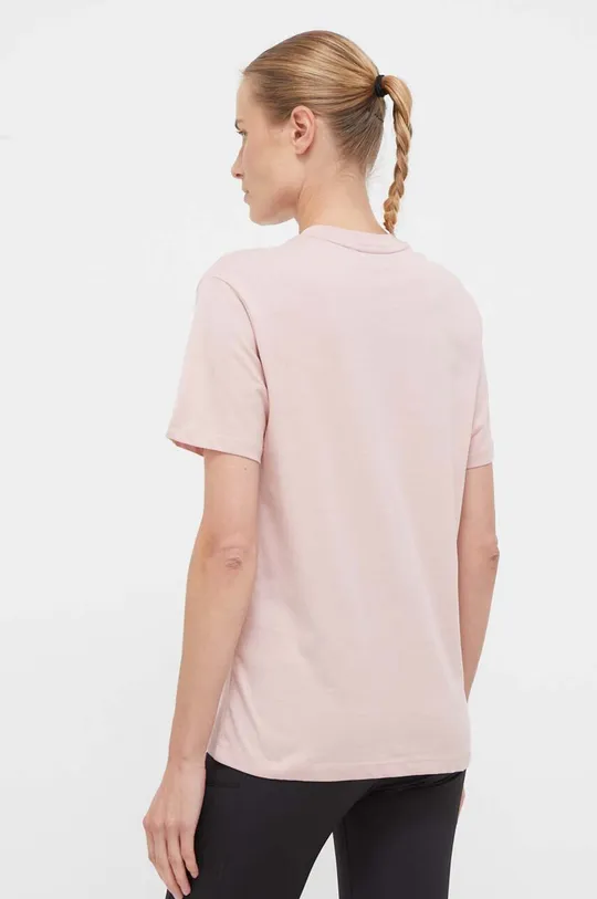 Κοντομάνικη μπλούζα Fila ροζ