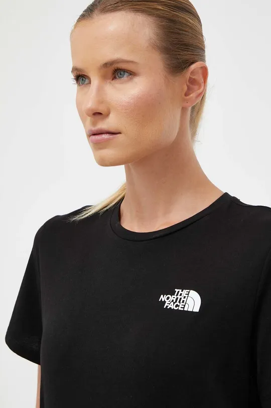 fekete The North Face t-shirt