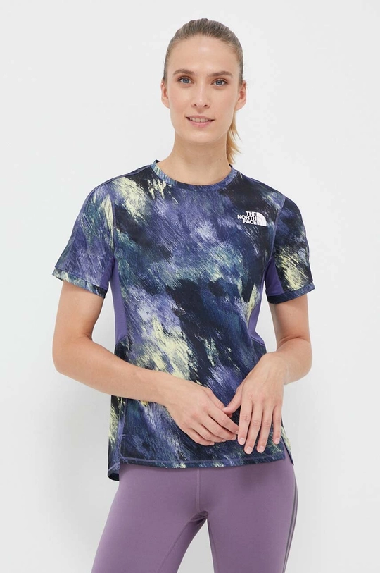 multicolor The North Face t-shirt sportowy Sunriser Damski