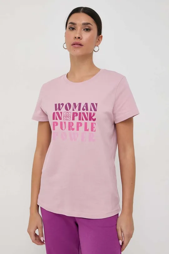 Бавовняна футболка Marella Жіночий