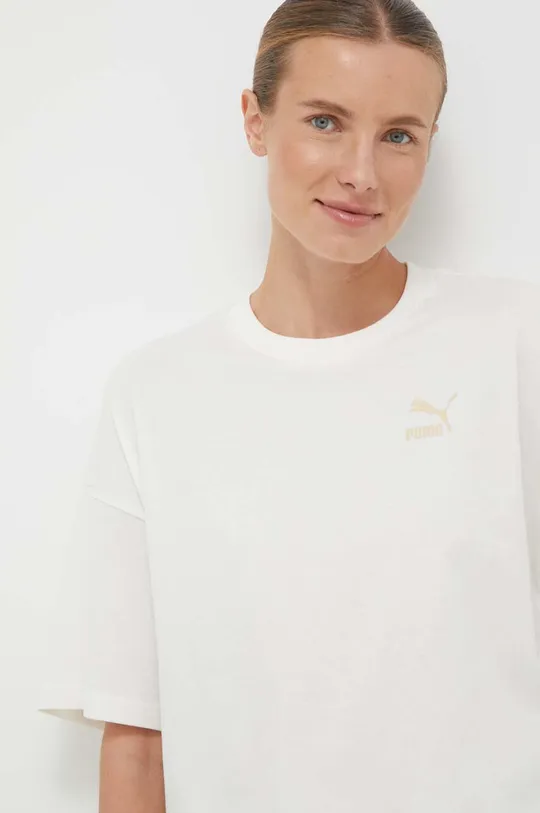 Bavlnené tričko Puma Základná látka: 100 % Bavlna Elastická manžeta: 70 % Bavlna, 30 % Polyester