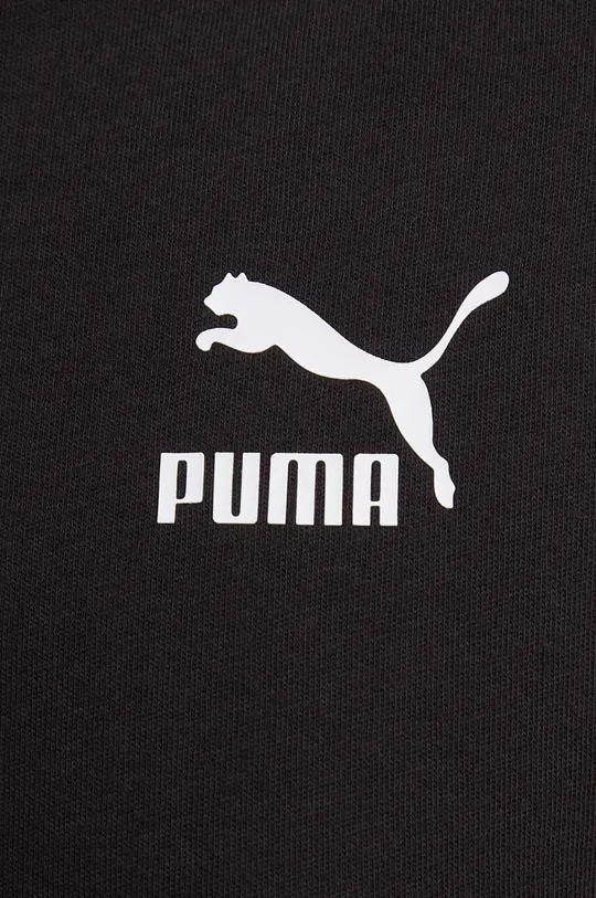 черен Памучна тениска Puma