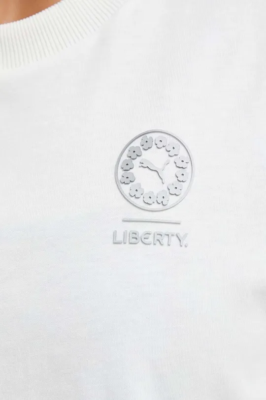 Βαμβακερό μπλουζάκι Puma X Liberty Γυναικεία
