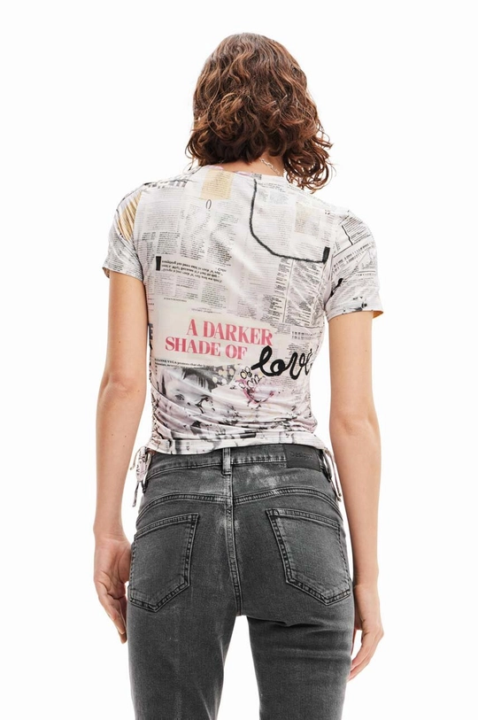 Desigual t-shirt beżowy