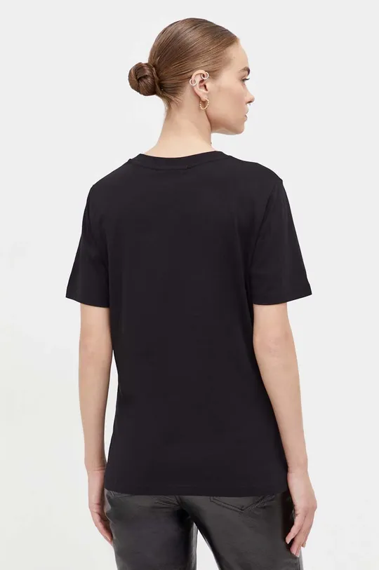 Βαμβακερό μπλουζάκι Chiara Ferragni μαύρο