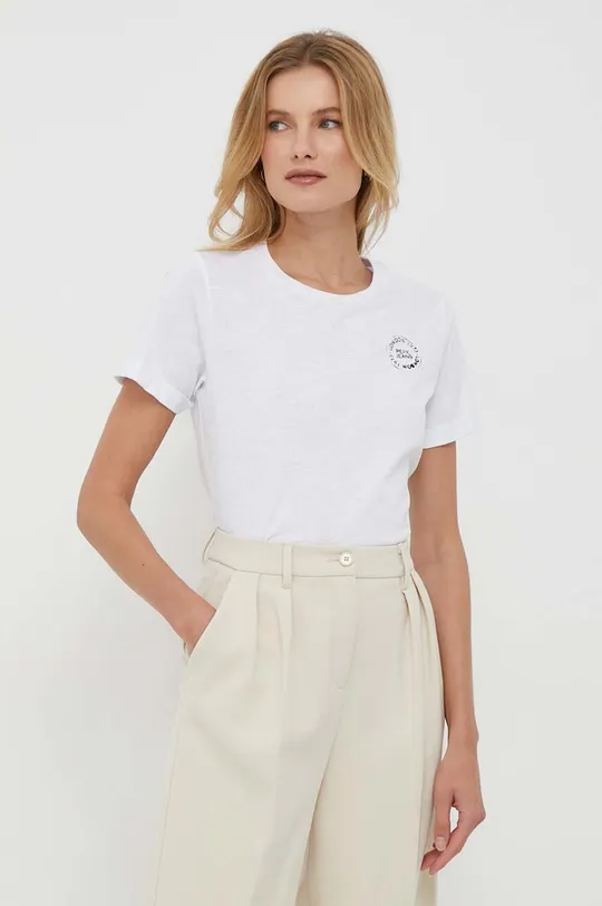 bianco Pepe Jeans t-shirt in cotone Chantal