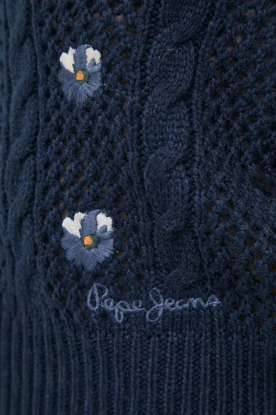 Pepe Jeans top con aggiunta di lana Emalynn Donna