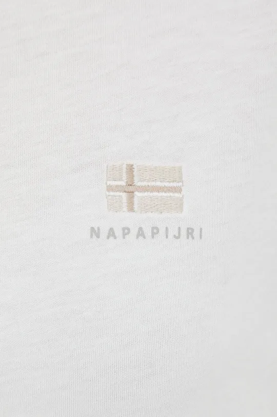 Βαμβακερό μπλουζάκι Napapijri S-Nina Γυναικεία