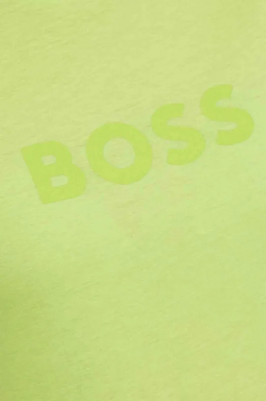 zelena Pamučna majica BOSS ORANGE