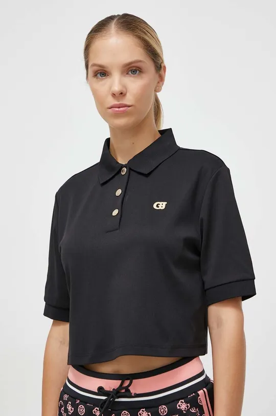 črna Kratka majica Guess Ženski