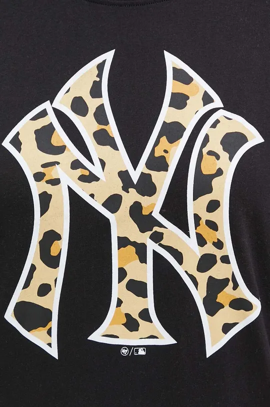 Хлопковая футболка 47 brand MLB New York Yankees Женский