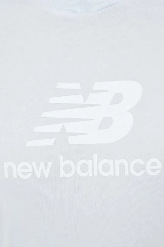 Βαμβακερό μπλουζάκι New Balance Γυναικεία