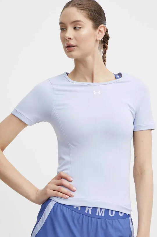 fioletowy Under Armour t-shirt treningowy