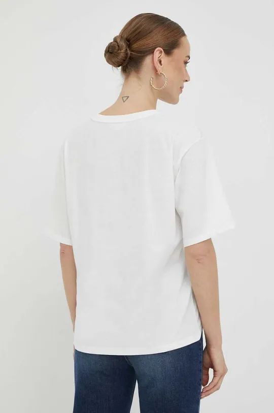 Βαμβακερό μπλουζάκι Liu Jo  Κύριο υλικό: 100% Βαμβάκι Φινίρισμα: 95% Βαμβάκι, 5% Σπαντέξ