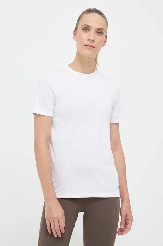 biały Reebok t-shirt treningowy ID TRAIN Damski