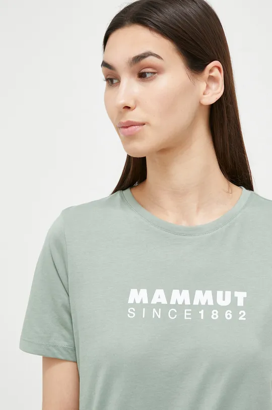 zelena Športna kratka majica Mammut Core