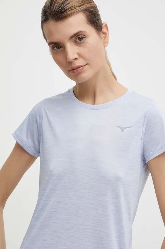 vijolična Kratka majica za tek Mizuno Impulse core Ženski