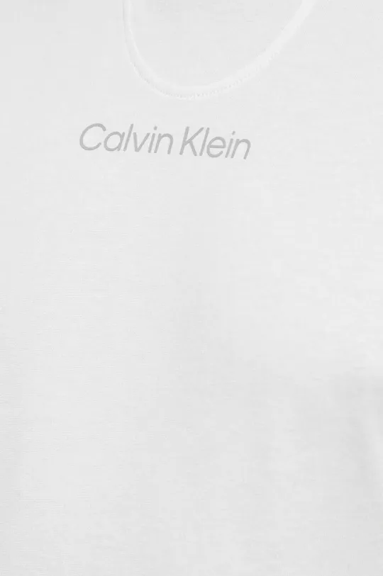 bijela Majica kratkih rukava za trening Calvin Klein Performance