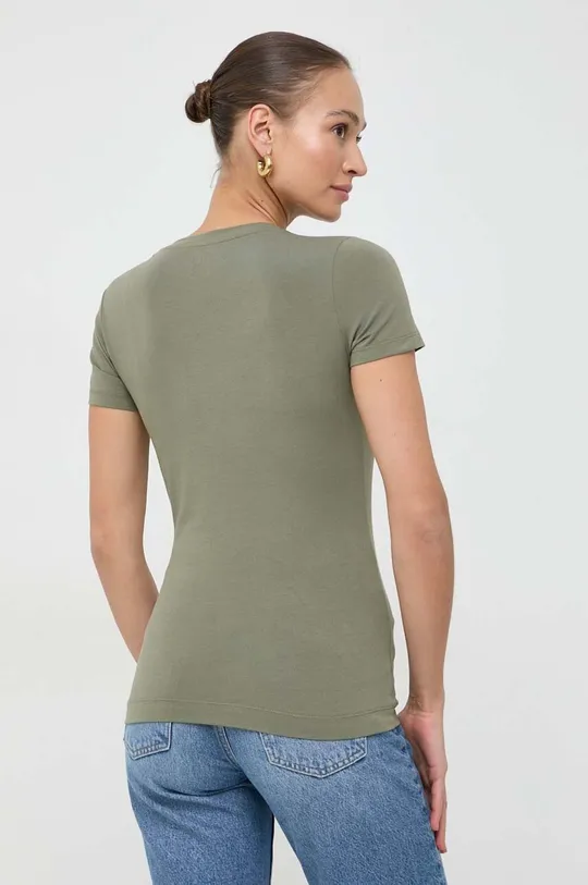 Guess t-shirt PONY HAIR zöld