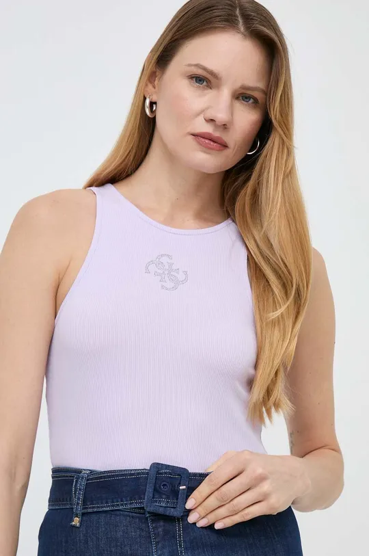 violetto Guess top Donna