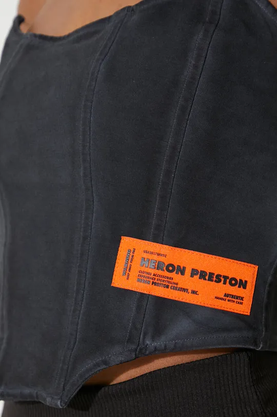 Heron Preston top Washed Jersey Corset
