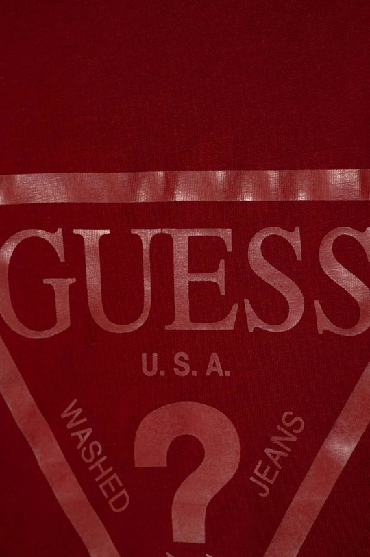 Guess t-shirt bawełniany dziecięcy 100 % Bawełna