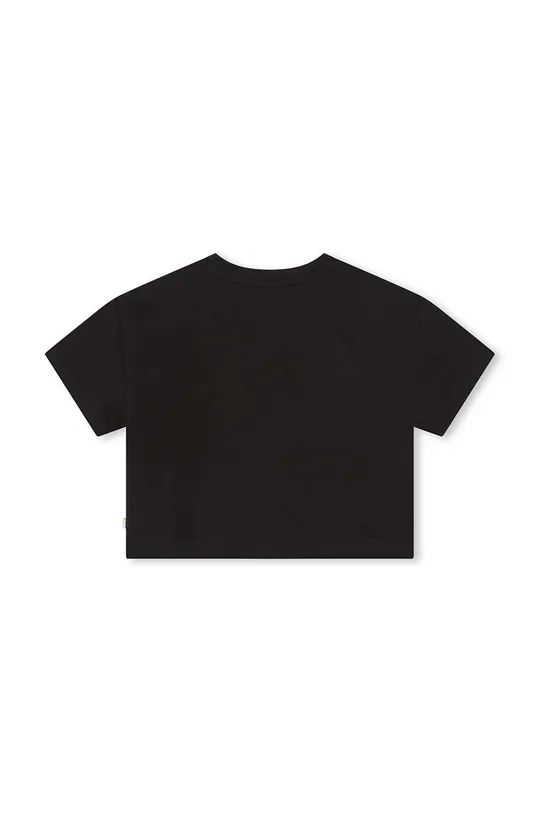 Otroška kratka majica BOSS črna