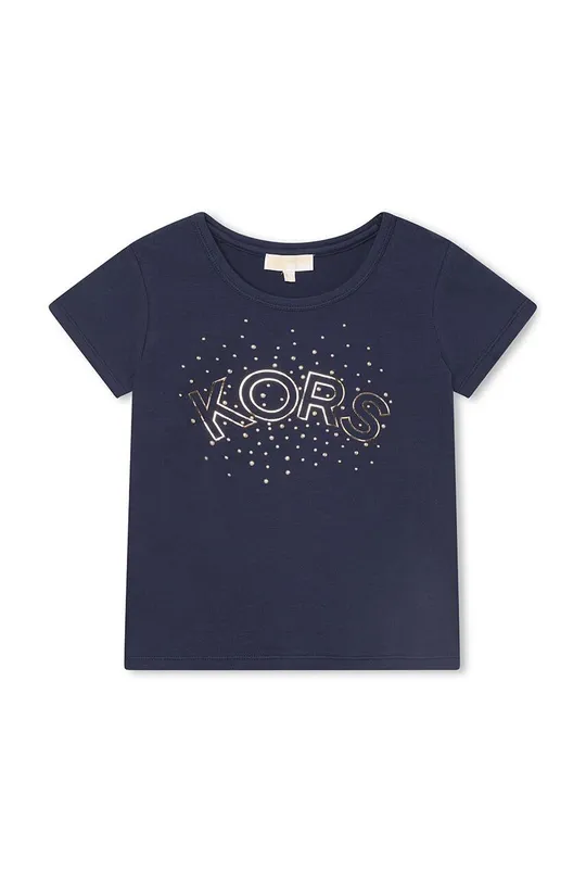 granatowy Michael Kors t-shirt dziecięcy translations.productCard.imageAltSexType.girl