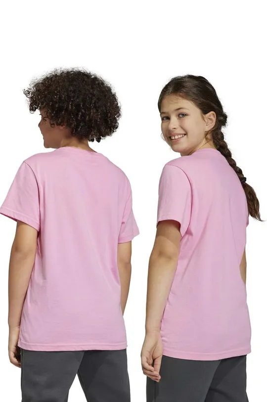 Детская хлопковая футболка adidas Originals TREFOIL Для девочек