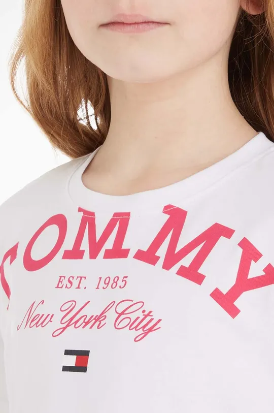 Pamučna majica Tommy Hilfiger Za djevojčice