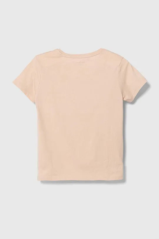 Παιδικό βαμβακερό μπλουζάκι Pepe Jeans ροζ