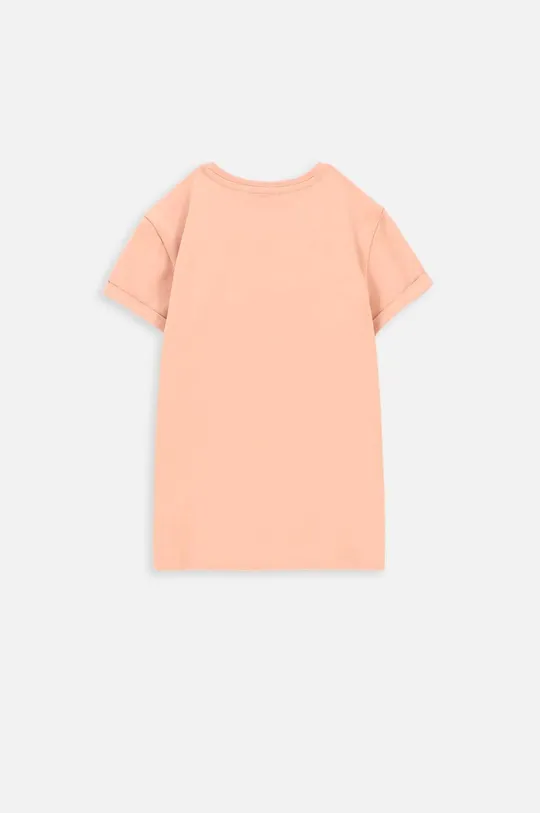 Otroška kratka majica Coccodrillo roza