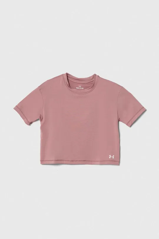 ροζ Παιδικό μπλουζάκι Under Armour Motion SS Για κορίτσια
