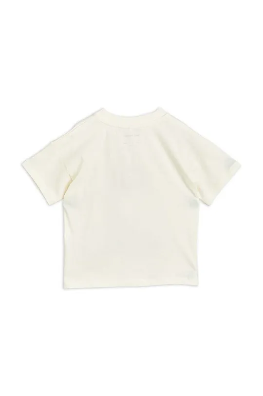 Παιδικό βαμβακερό μπλουζάκι Mini Rodini λευκό