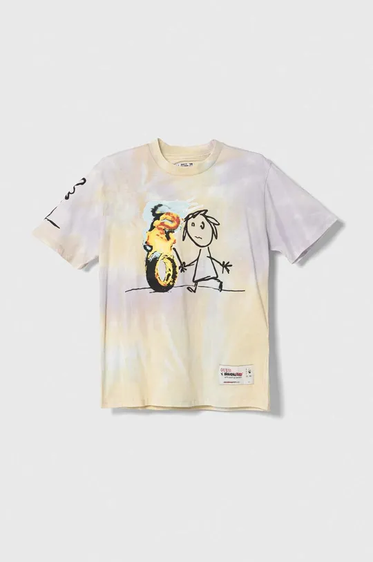 viacfarebná Detské bavlnené tričko Guess Detský