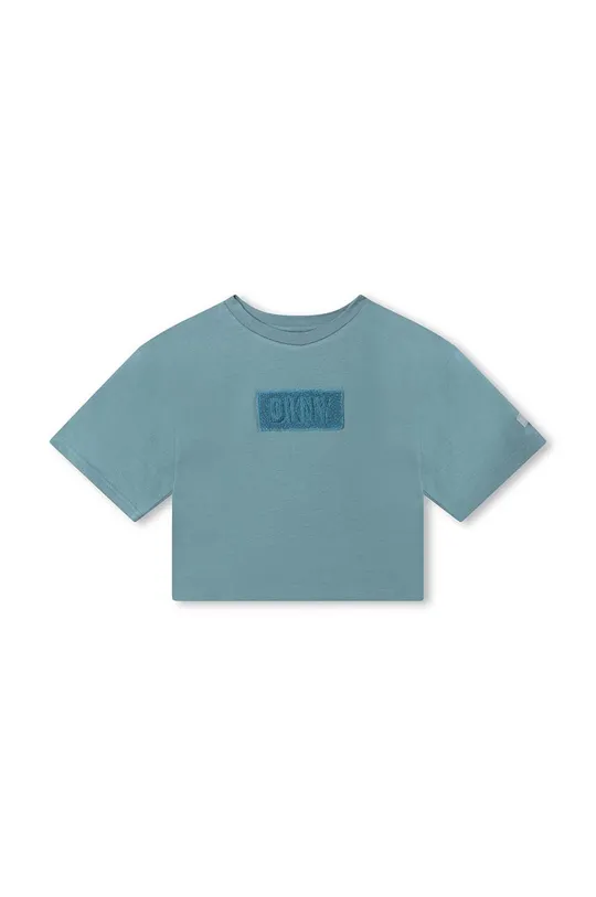 бирюзовый Детская футболка Dkny Детский