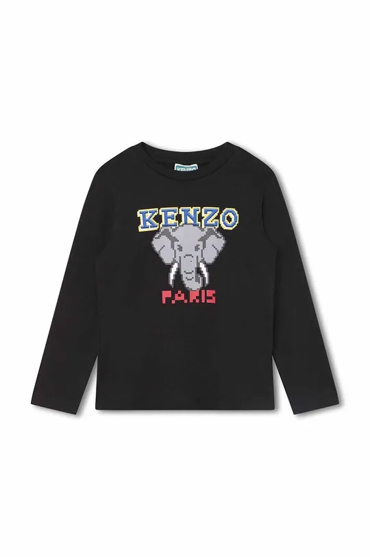 czarny Kenzo Kids t-shirt Dziecięcy