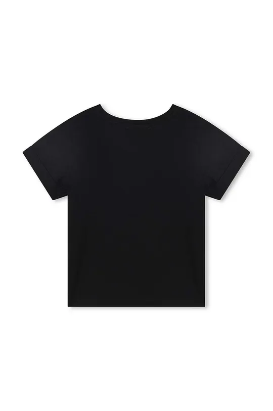 Дитяча бавовняна футболка Michael Kors чорний