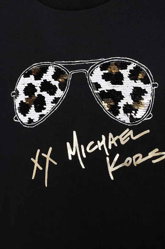 Otroška bombažna kratka majica Michael Kors 100 % Bombaž